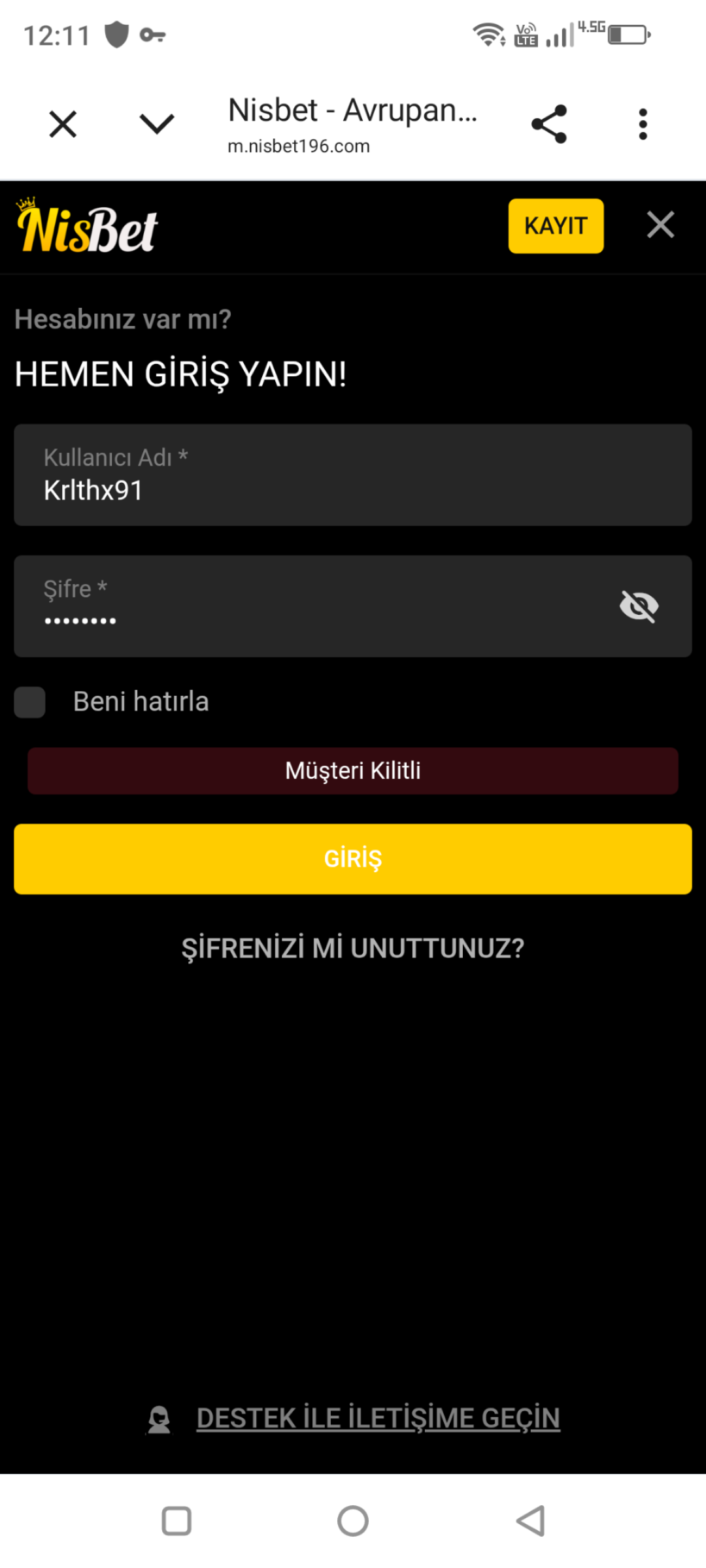 Kanıt Gizli